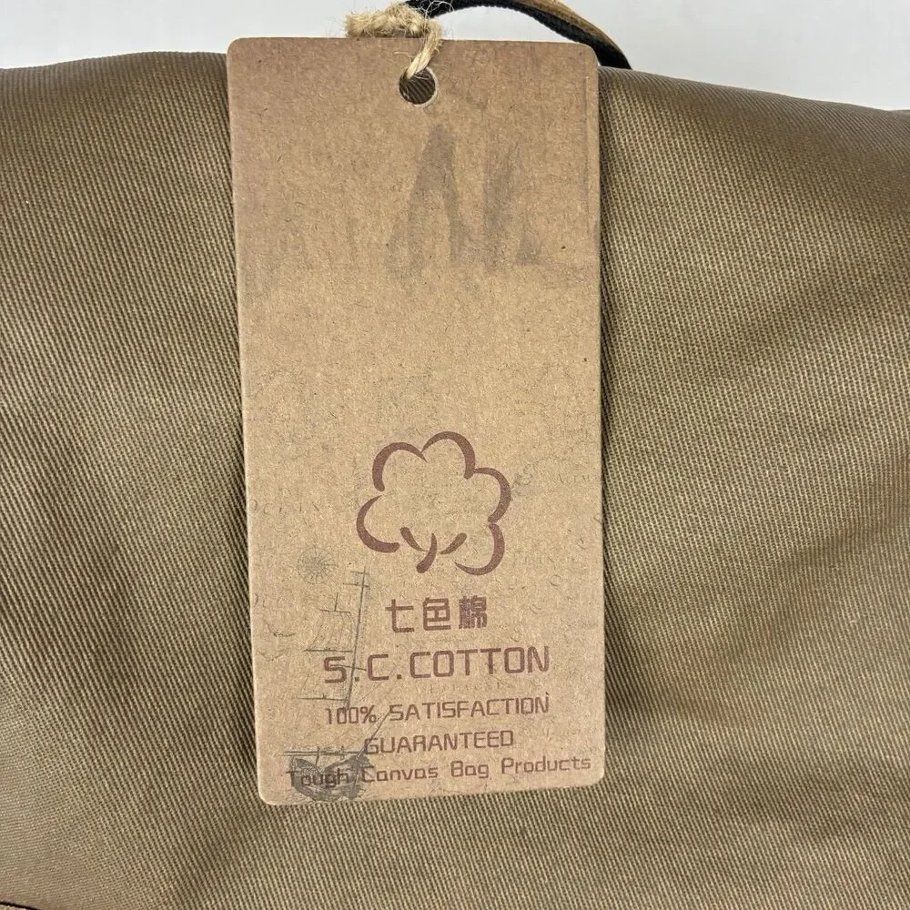 S. C. Cotton Tough Canvas Bag Products Camera Backpack